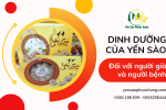 Những giá trị dinh dưỡng của yến sào mang lại cho người lớn tuổi và người bệnh